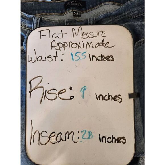 Judy Blue Boyfriend Fit Distressed Jeans Size 5 27 - Picture 6 of 6